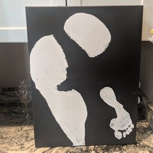Canvas Body Print Painting (Seated)